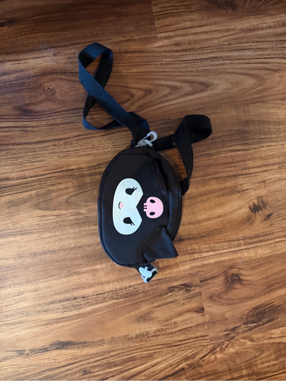 Hello Kitty Black Pink Crossbody Bag